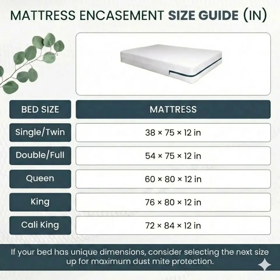 MiteMagic Anti Dust Mite Mattress Encasement